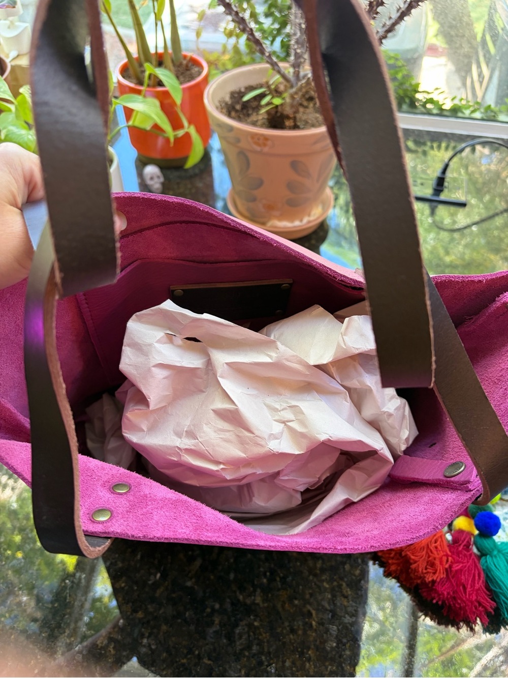 Portland Leather Iris Medium Tote - Retired - Picture 5 of 11